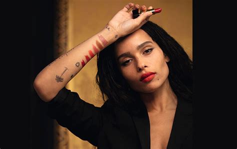 zoe kravitz lipstick ysl|ysl zoe kravitz rouge.